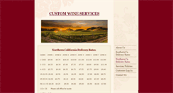 Desktop Screenshot of customwineservices.com